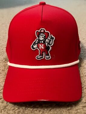 Nebraska Huskers football Herbie snapback trucker hat
